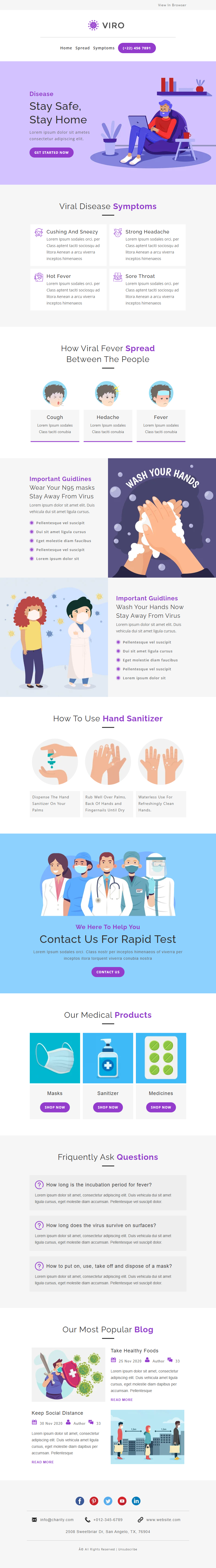 Viro template preview